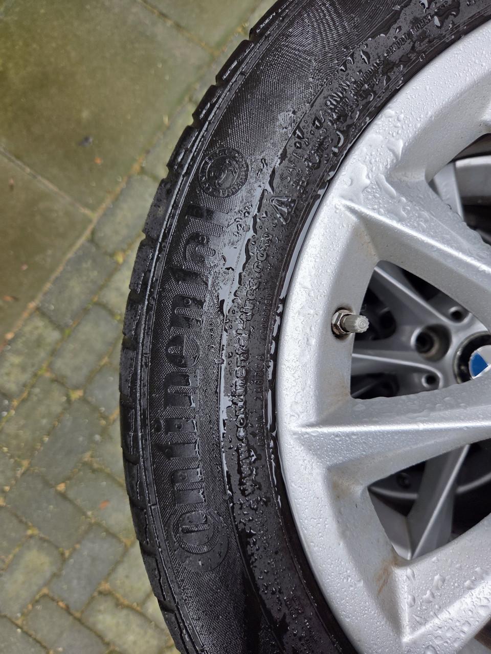 Licht metalen velgen BMW incl winterbanden
