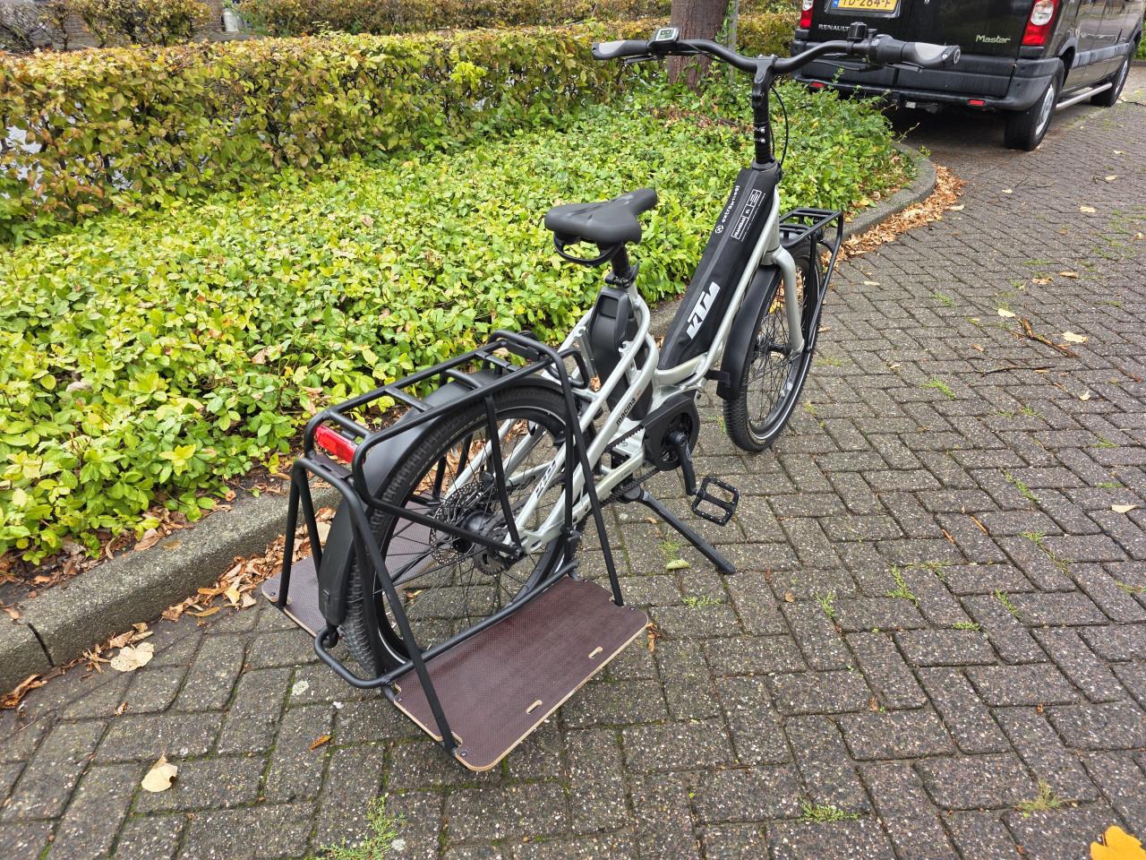 KTM Multi Urban Long Tail met Bosch Performance middenmotor en 500wh accu