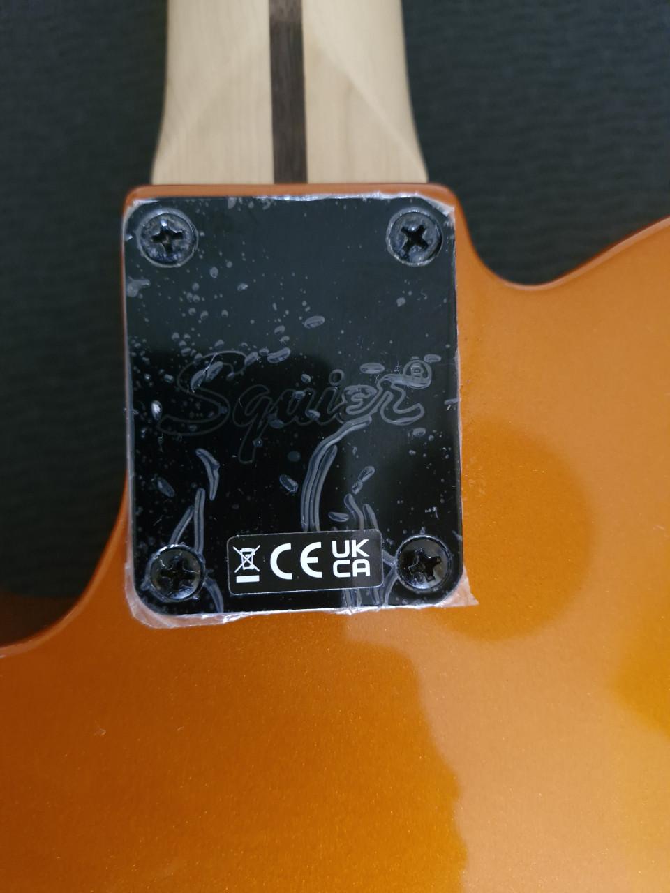 Telecaster ltd Oranje  made in Indonesia