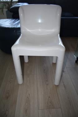 Moderne kunststof stoeltjes 4x