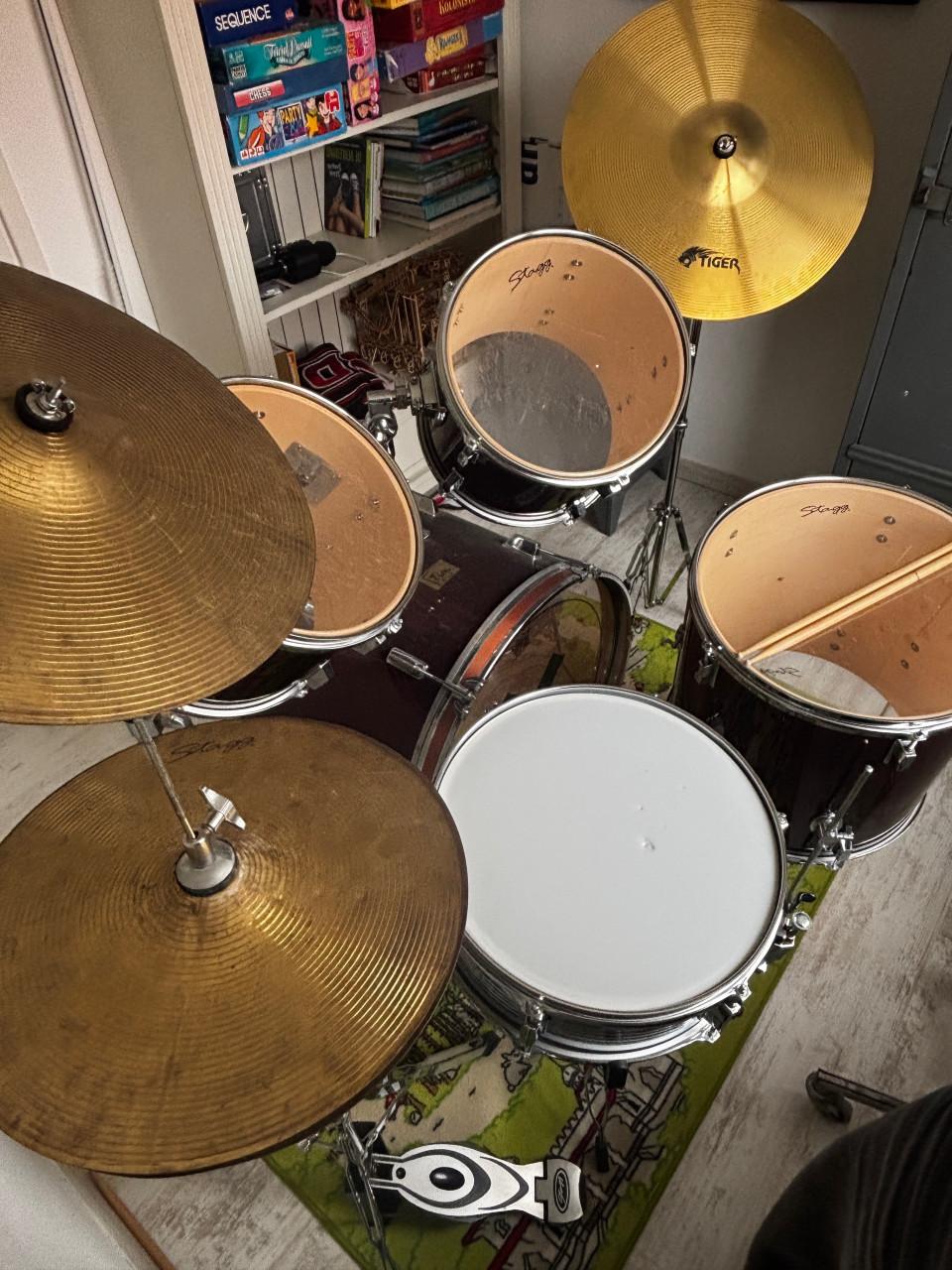 Compleet drumstel izgs.