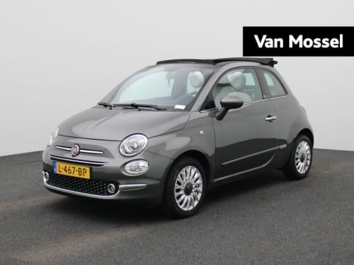 Fiat 500 C 1.0 hybrid star | cabrio | parkeer sensoren | navigatie | half l