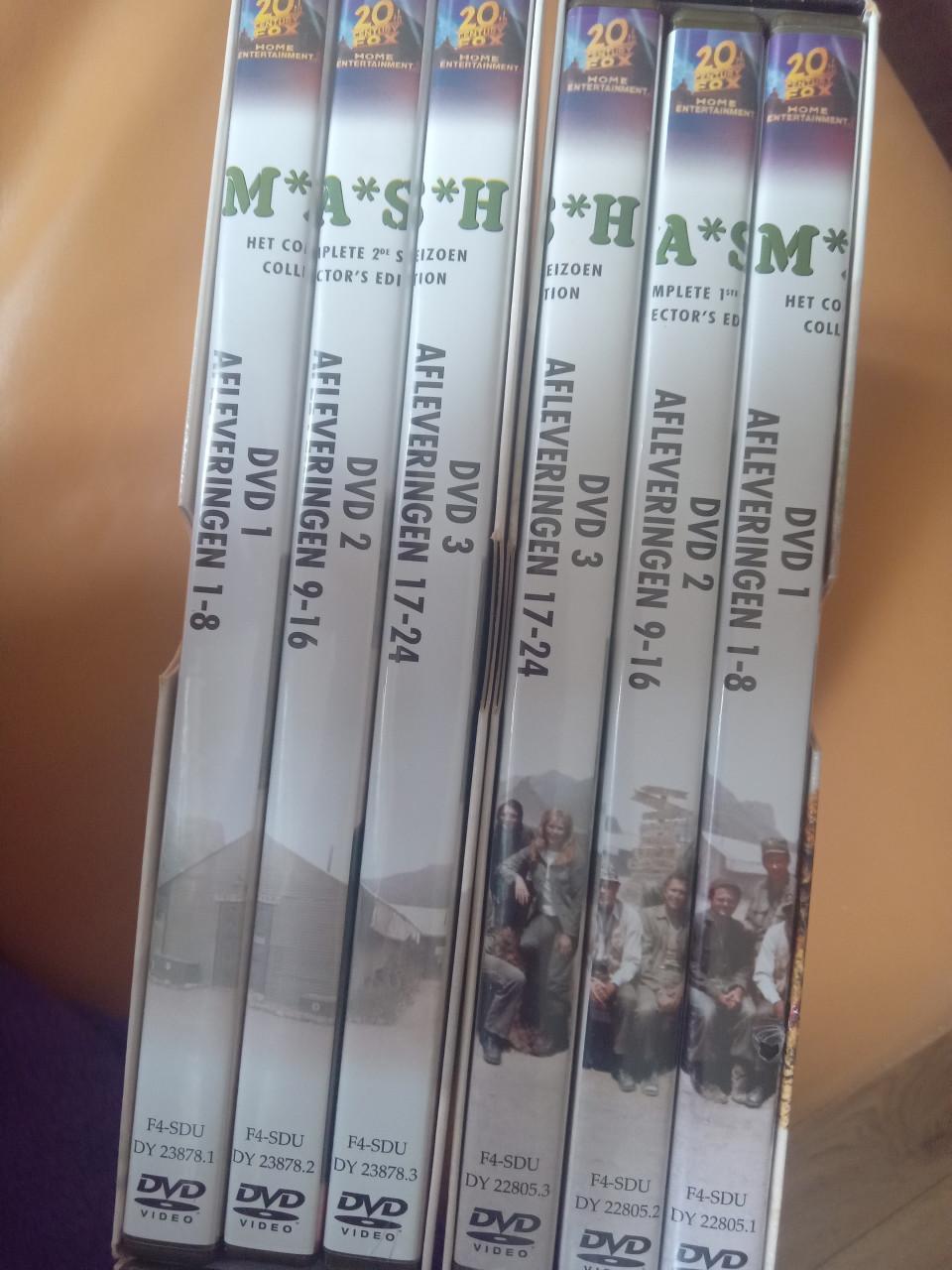 Collecters edition Dvd Mash seizoen 1 en 2