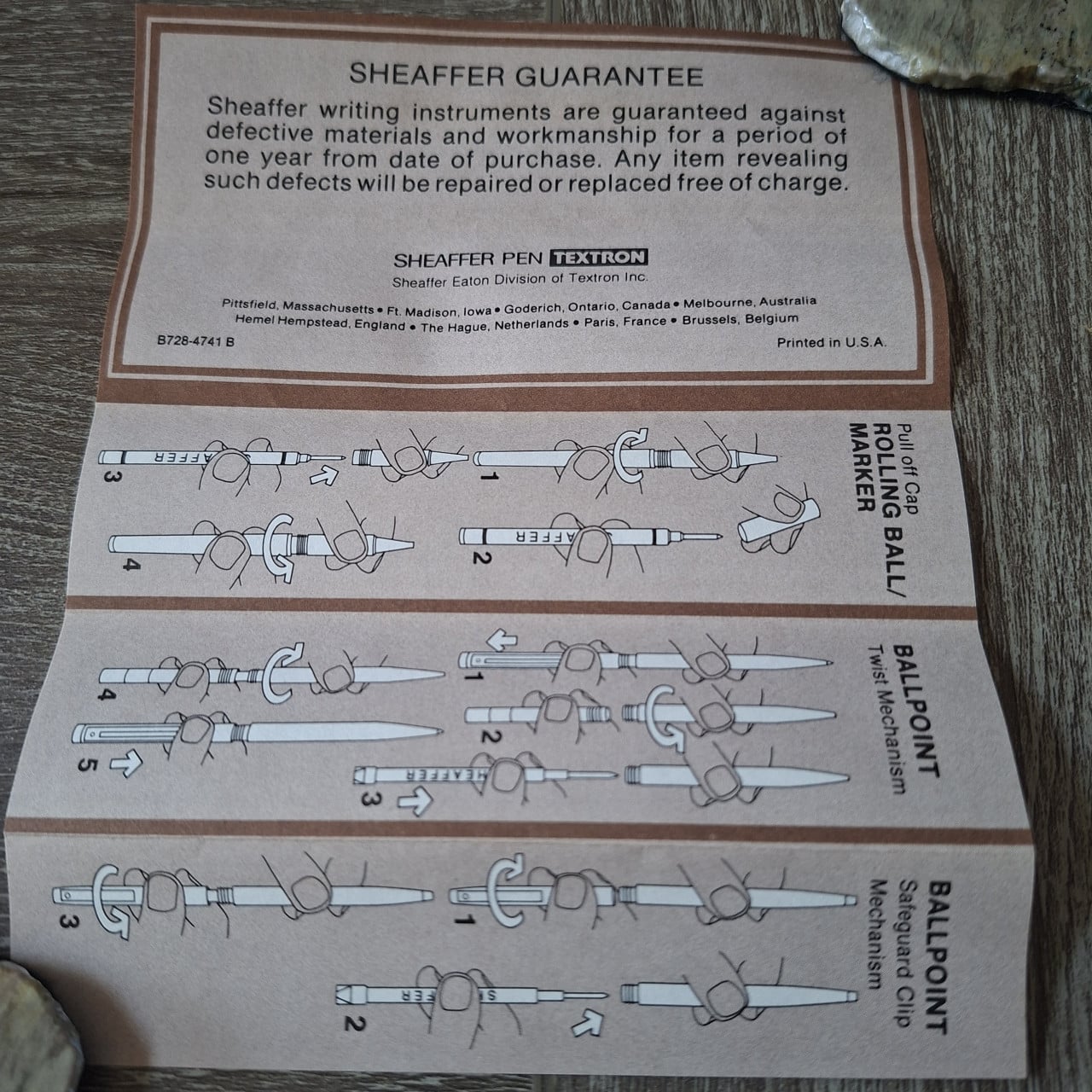 Sheaffer balpen en potlood in orgineele doos