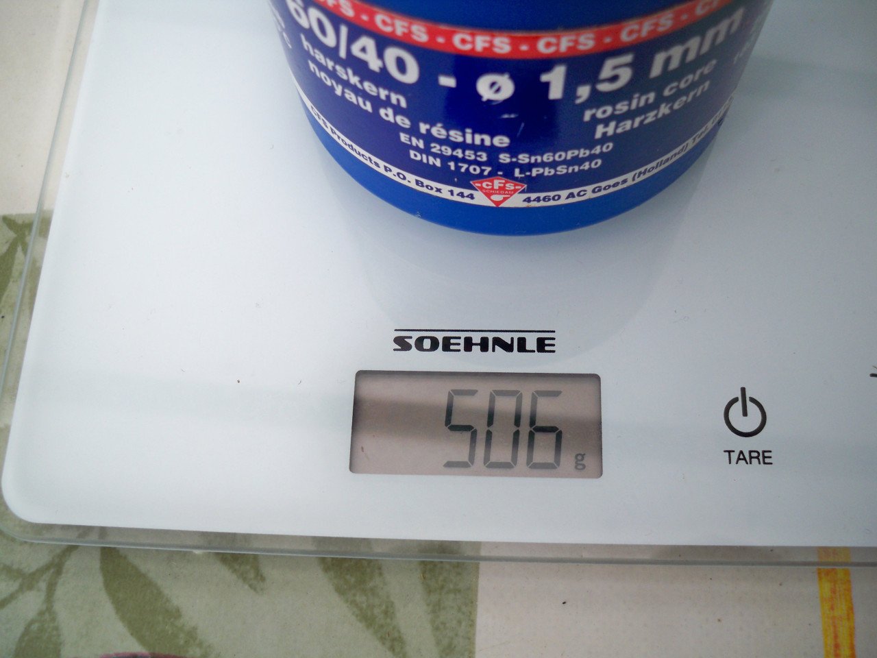 Soldeertin
