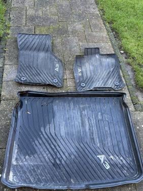 Rubberen auto matten Audi A3 Sportback