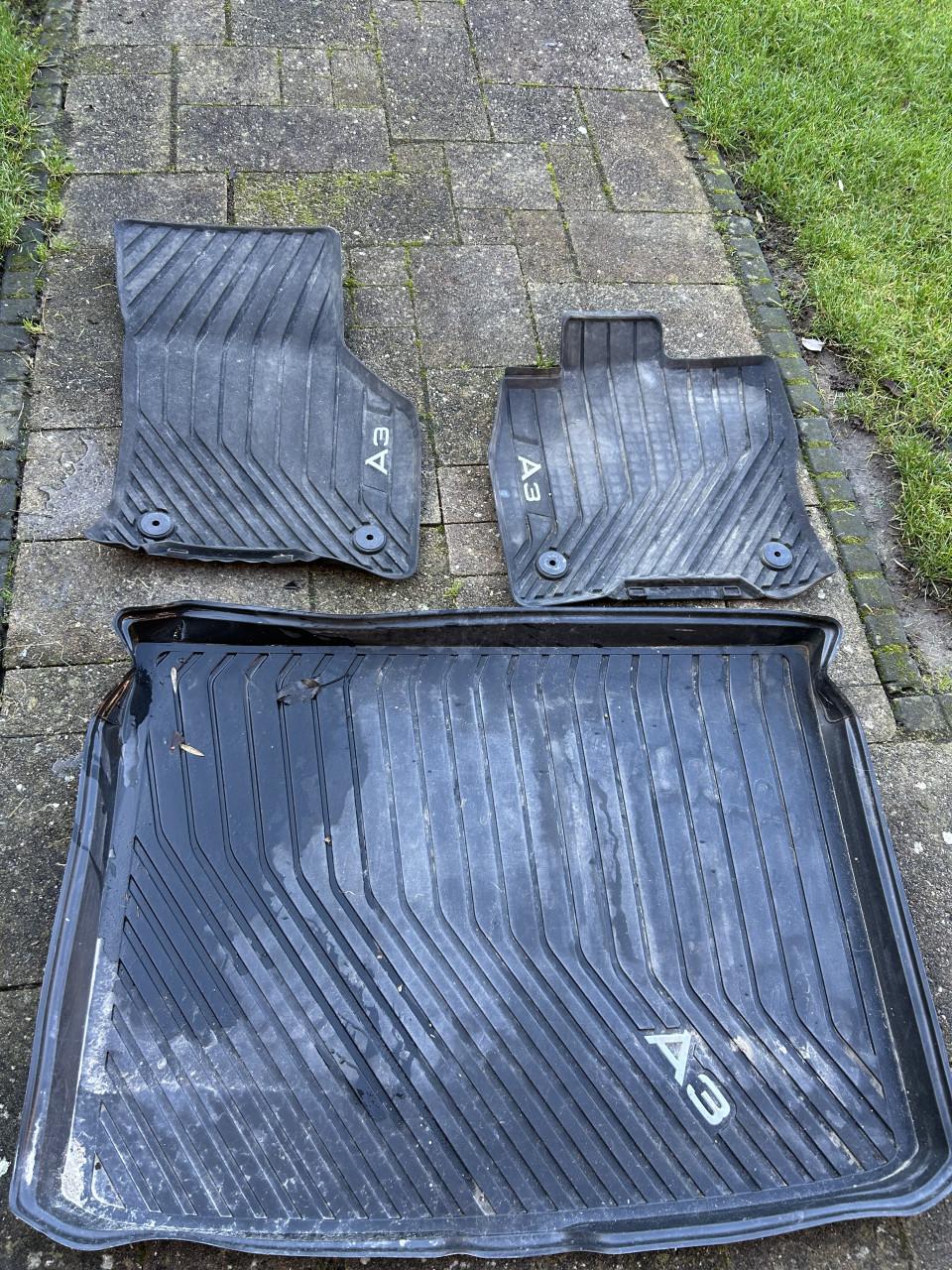 Rubberen auto matten Audi A3 Sportback