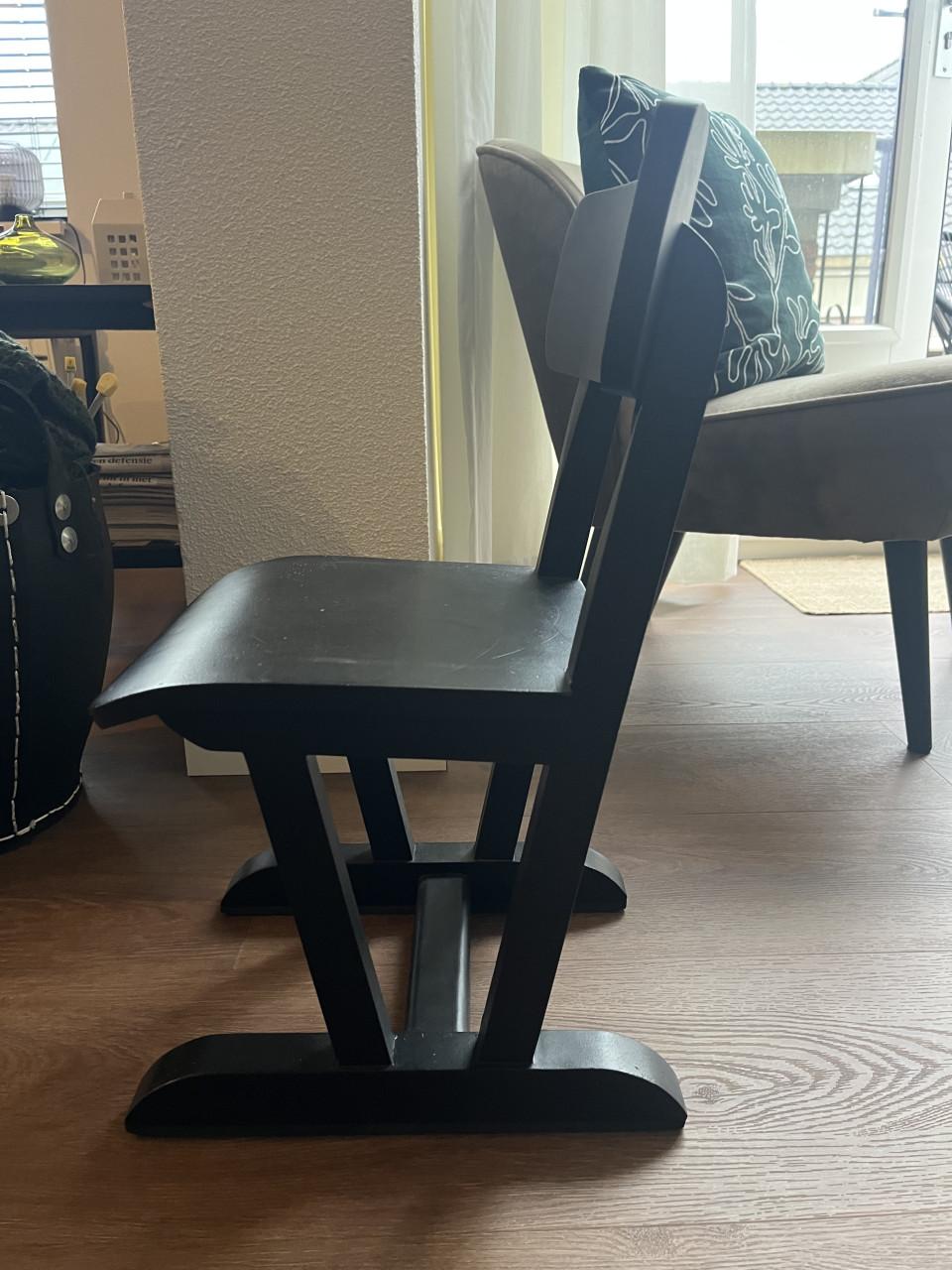 Kinderstoeltje HK Living Zwart