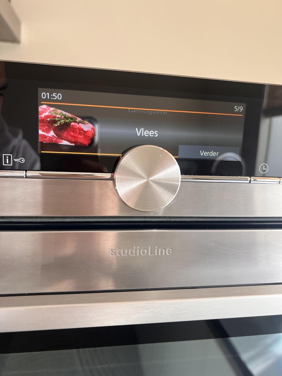 Siemens IQ700 Oven, Magnetron & Stoom XL Display