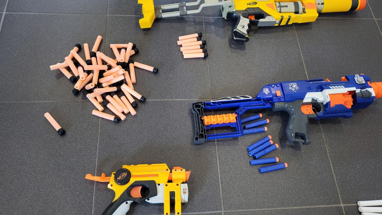 Nerf speelgoed pakket