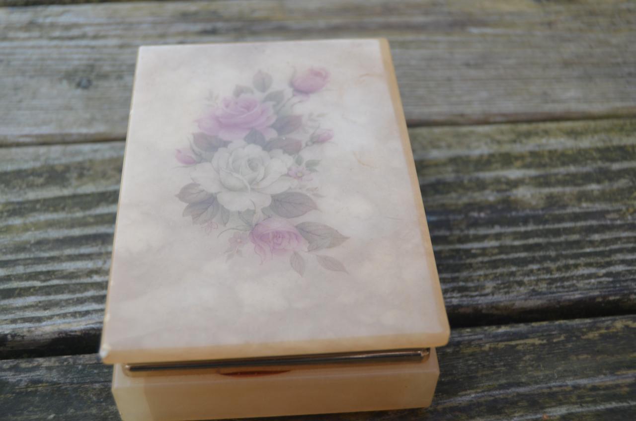 Onyx gedecoreerd doosje