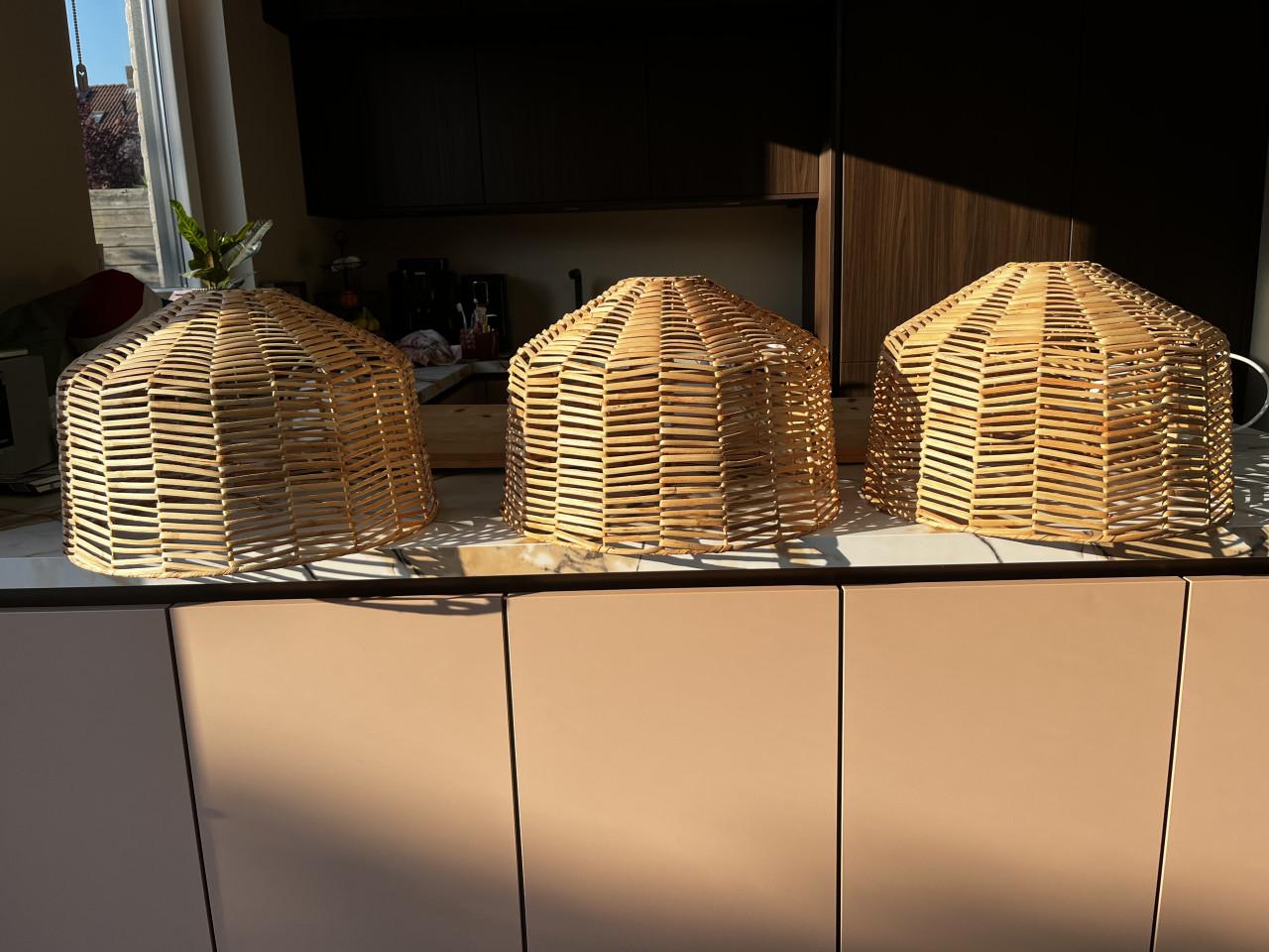 Hanglamp Kappeland Ikea 3stuks