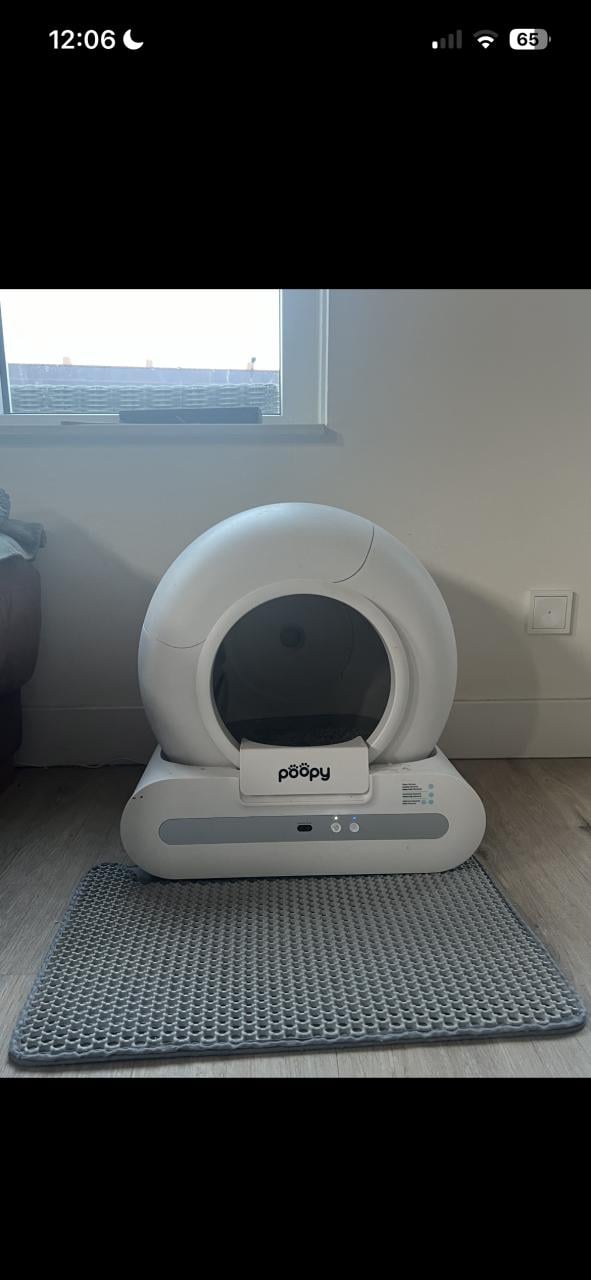 Zelfreinigende kattenbak poopy