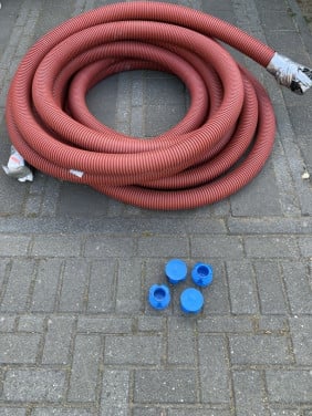 Mantelbuis 75 mm nieuw 22 meter