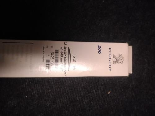 Peugeot 206 wisserbladen voorzijde