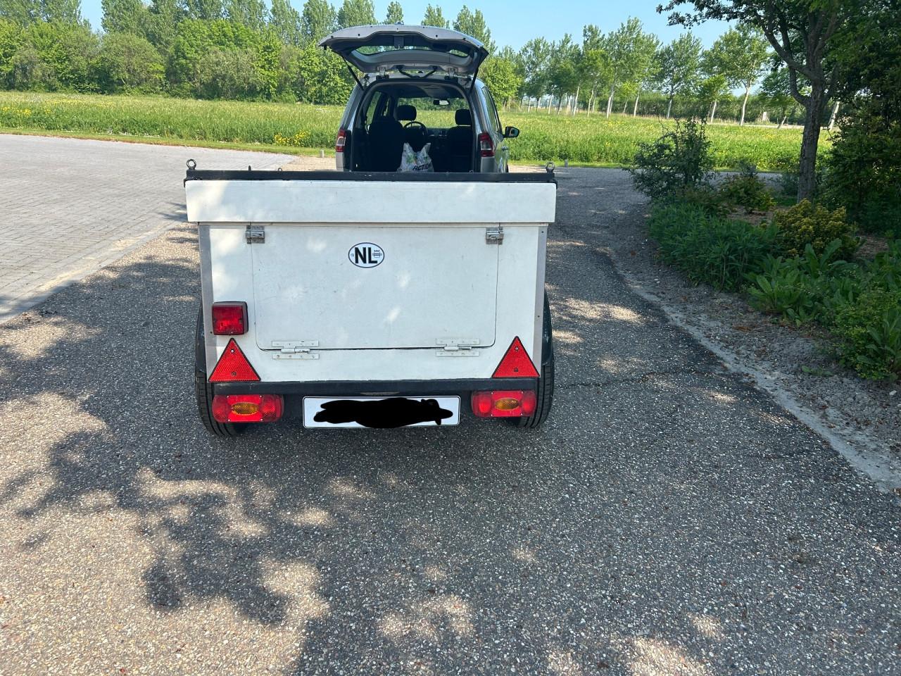Compacte aanhangwagen