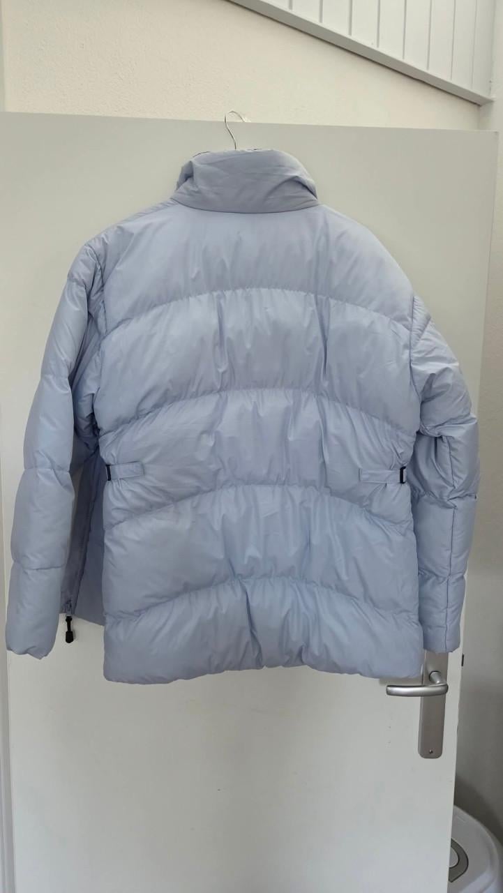 Licht-blauwe/ IJs-blauwe gevoerde ❄️ Winterjas