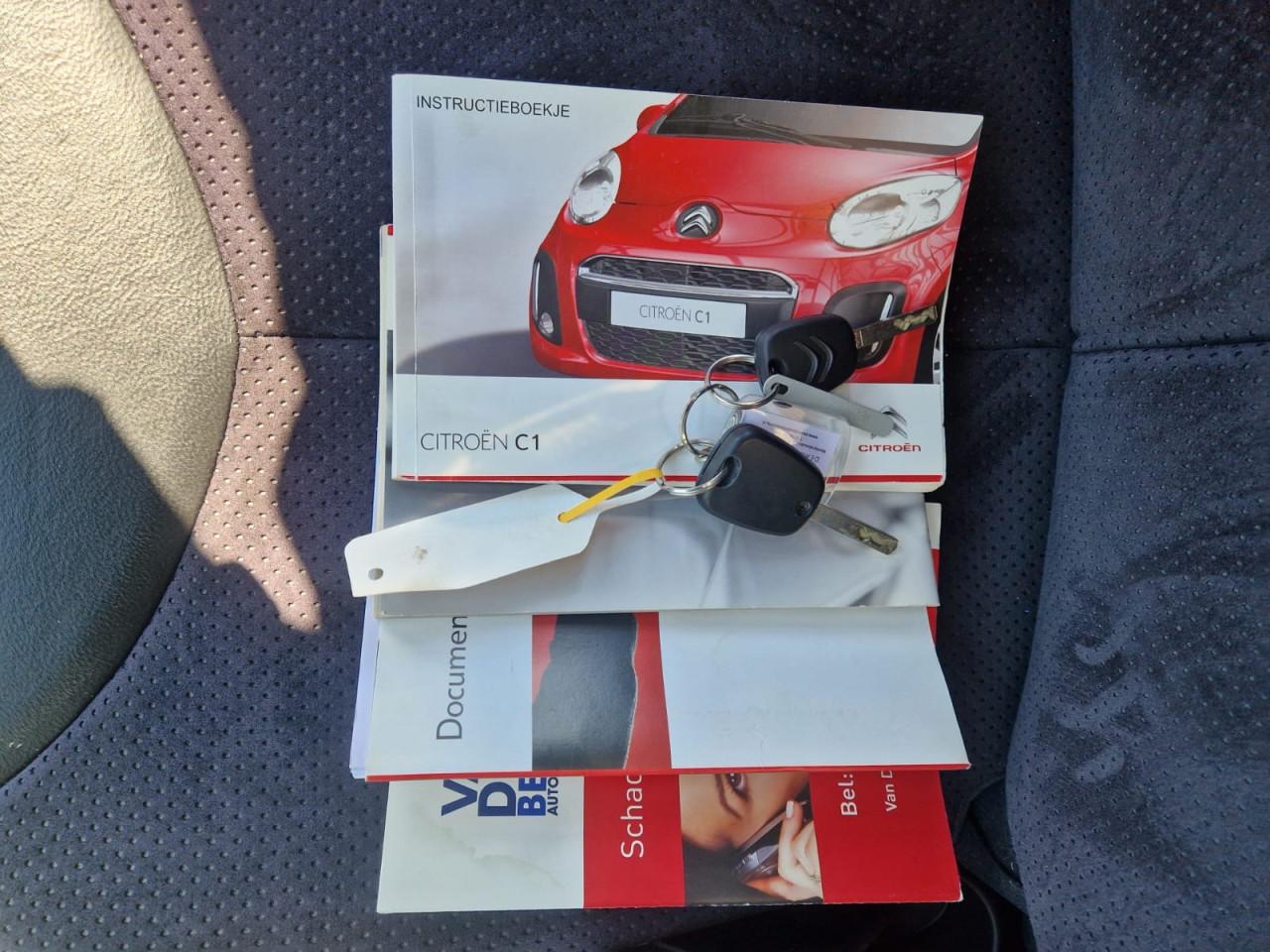 TE KOOP CITROEN C1 1.0 EXCLUSIVE EURO 5