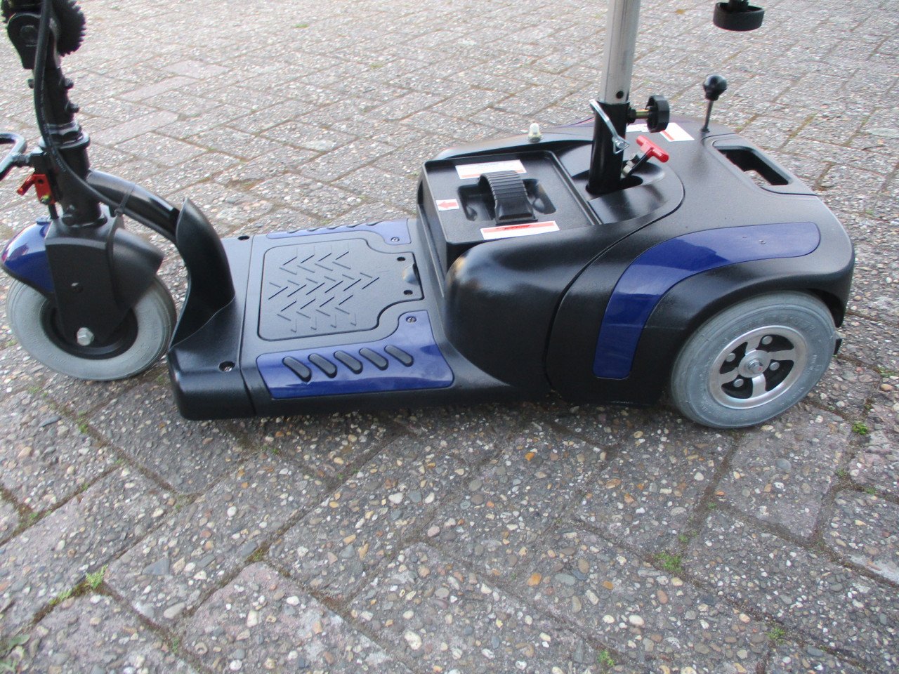 Zgan opvouwbare Venus 3wiel scootmobiel met nieuwe accu,s