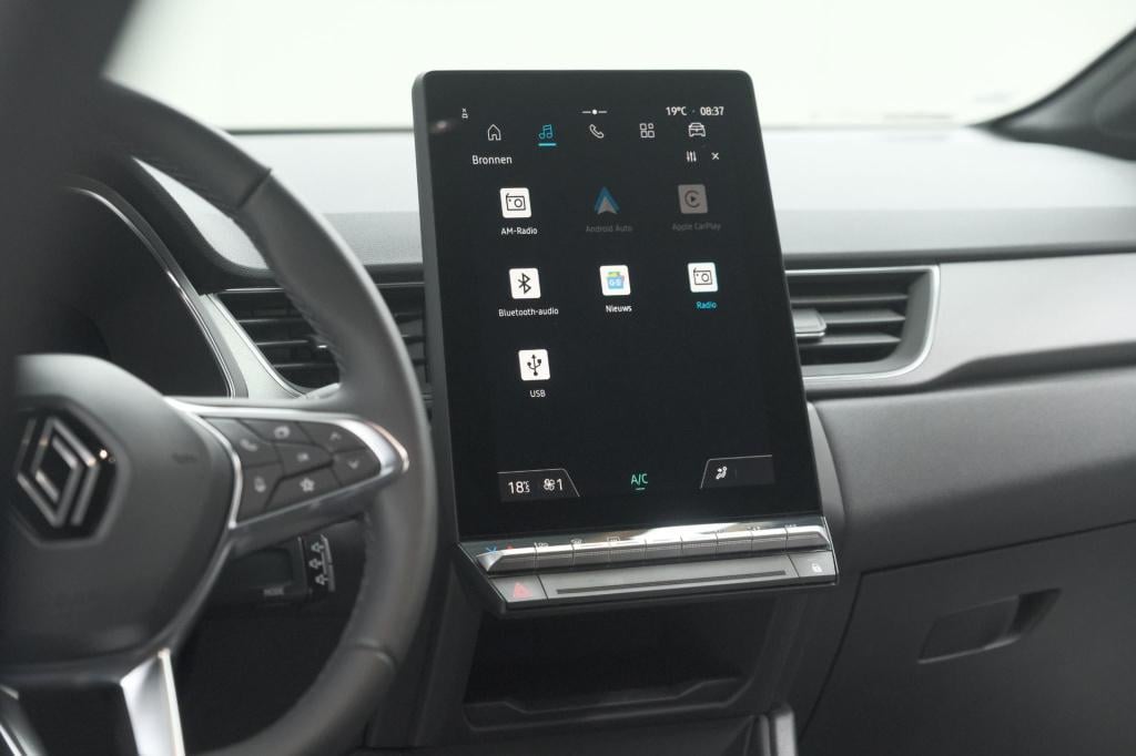 Renault Captur mild hybrid 160 edc techno | camera | navigatie | apple carp