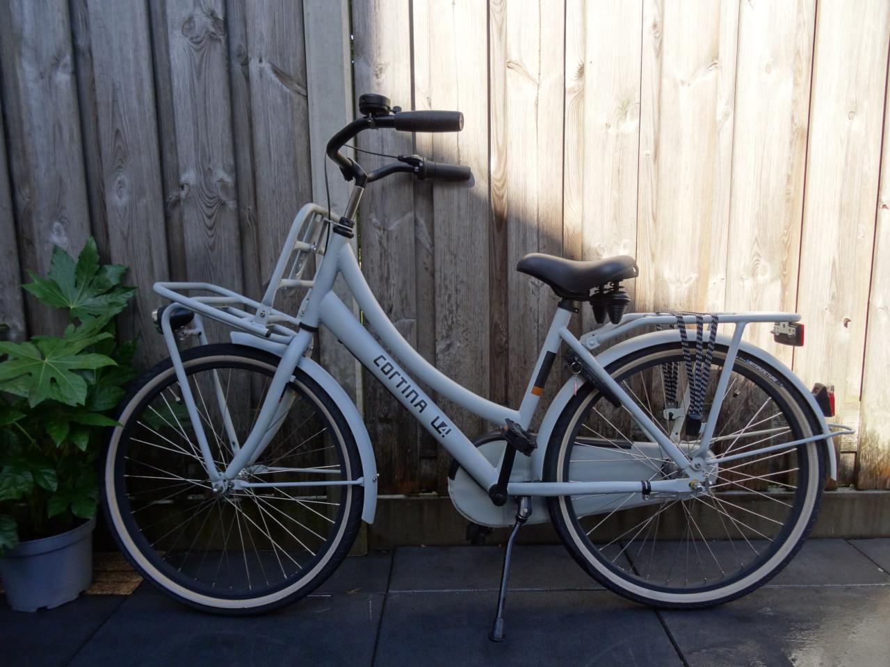 🚲 Cortina U4 Transport Meisjesfiets – 24 inch | Grey Matt