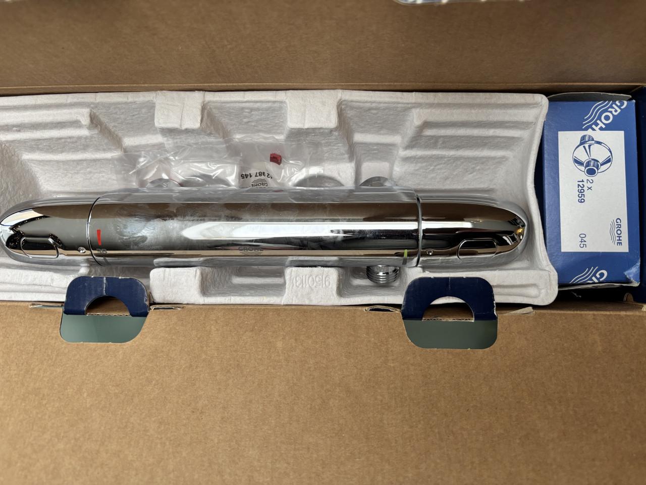 Ghrohe douche kraan + draingoot