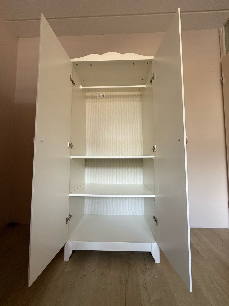 Witte Ikea kledingkast, 80x50x187 cm