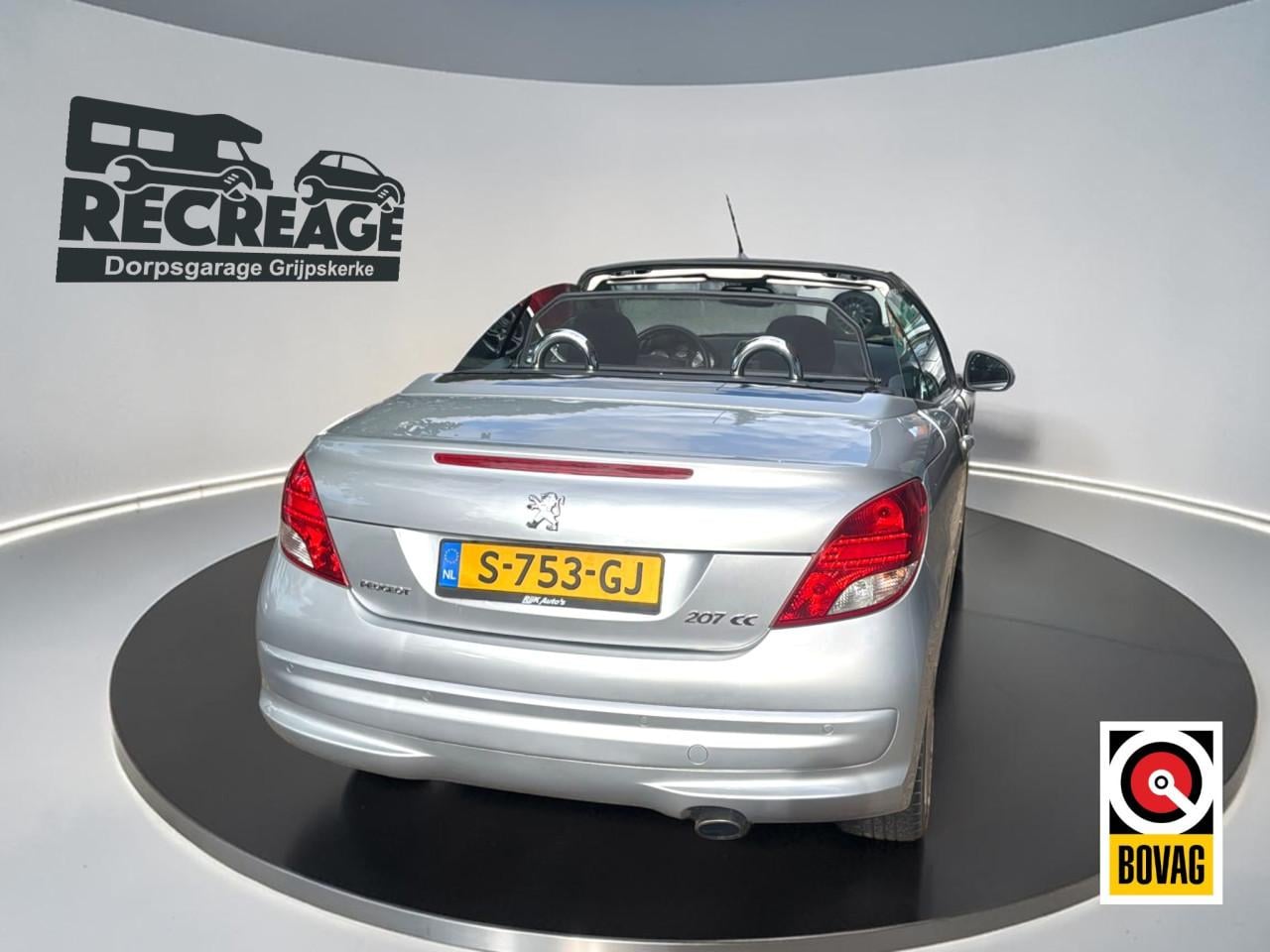 Peugeot 207 CC Cabriolet | Genieten van iedere rit! | Airco | Lage km
