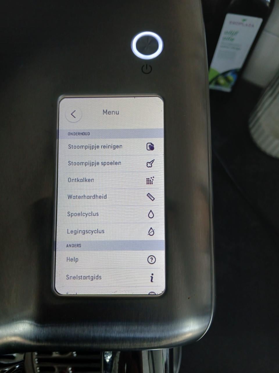 Nespresso original creatista plus koffiezetapparaat