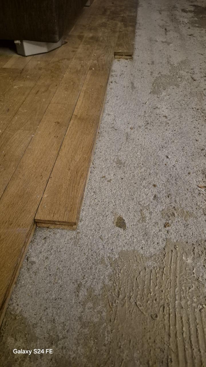 Massief rustiek eiken vloer