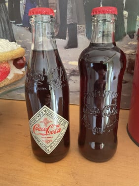 Vintage Coca Cola flesjes