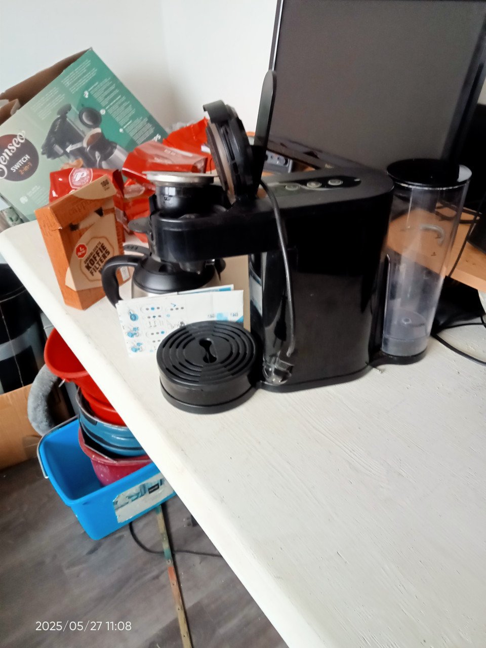 2 in 1 koffiezetapparaat Philips