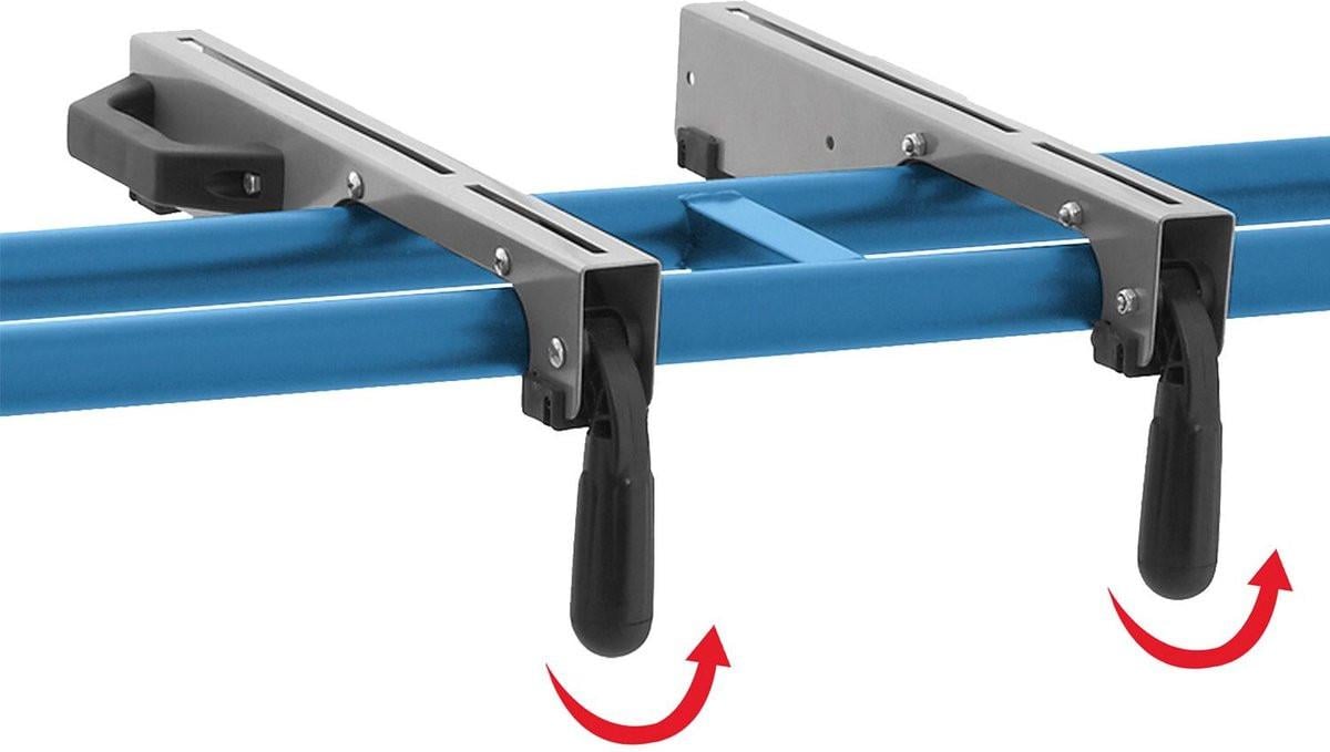 Afkortzaag 1500W, met onderstel, ACTIE!!