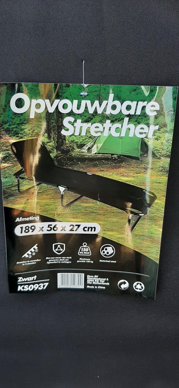 Opvouwbare stretcher voor kamperen of tuin