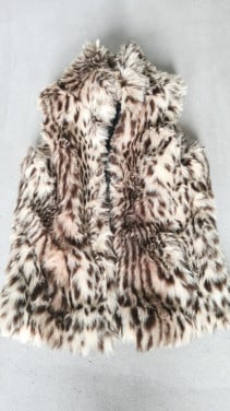 Bodywarmer fake fur