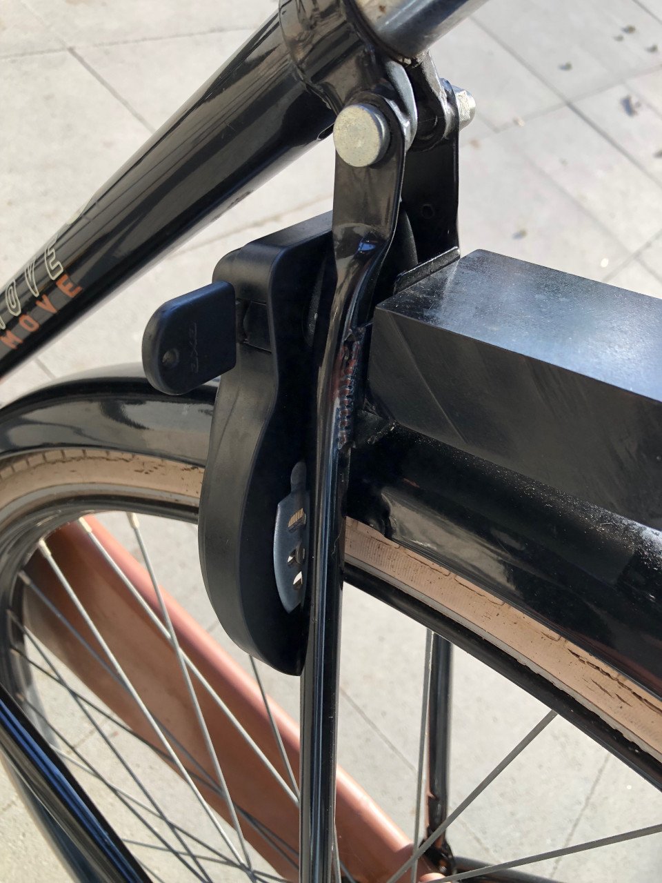 Damesfiets.