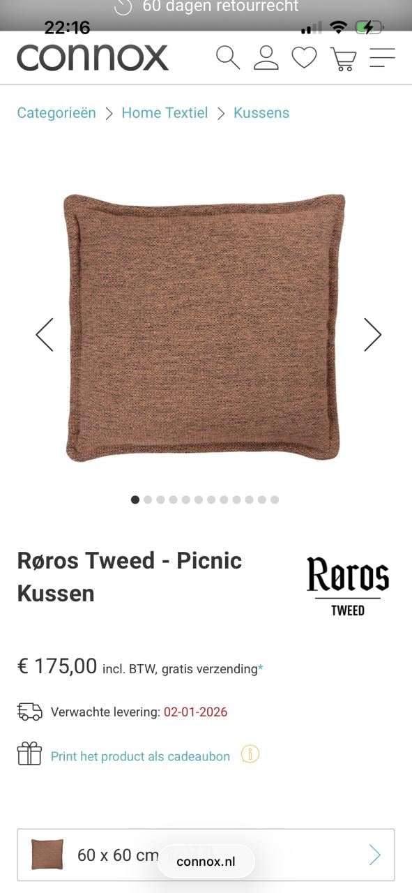 Roros Noors Design kussens
