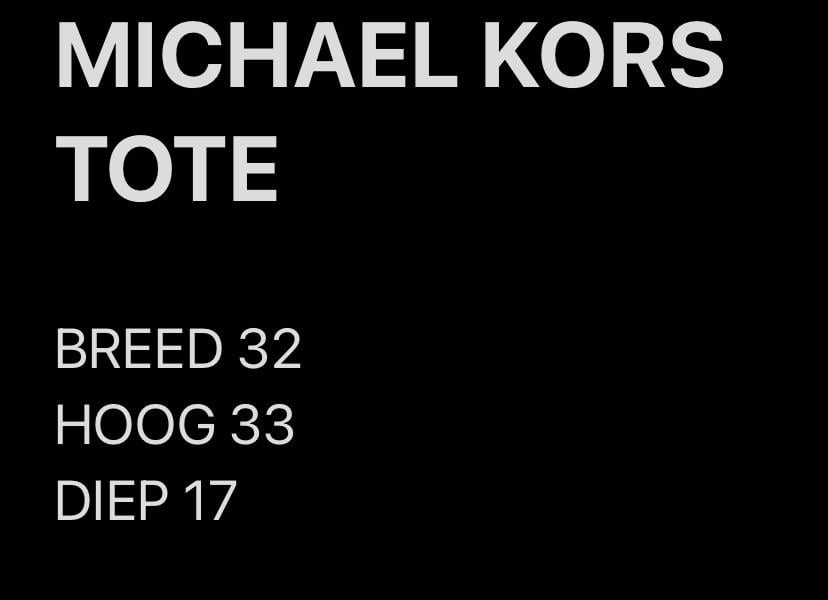 Michael Kors Tote