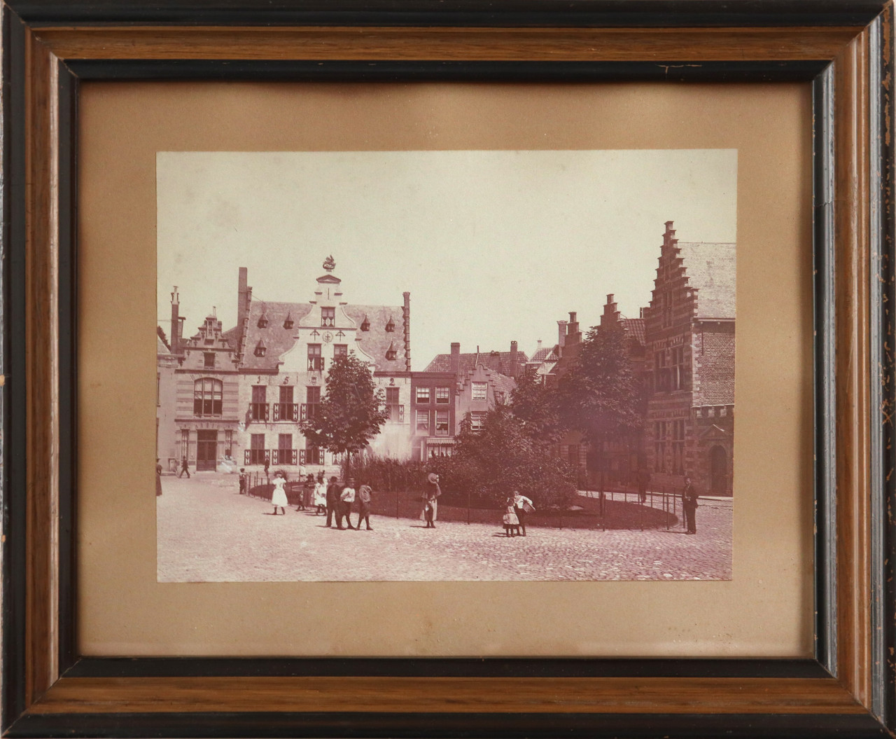 Historische foto: Gezicht op de Balans, Middelburg