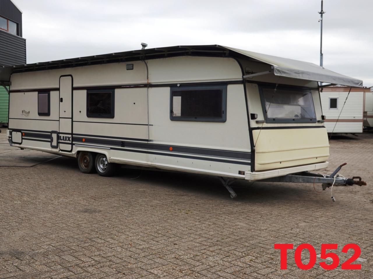 Diverse tourcaravans met en zonder geldig kentekenbewijs te koop