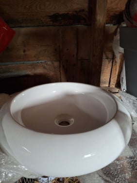 2 waskommen opbouw NIEUW in doos