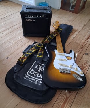 Elektrische gitaar plus toebehoren
