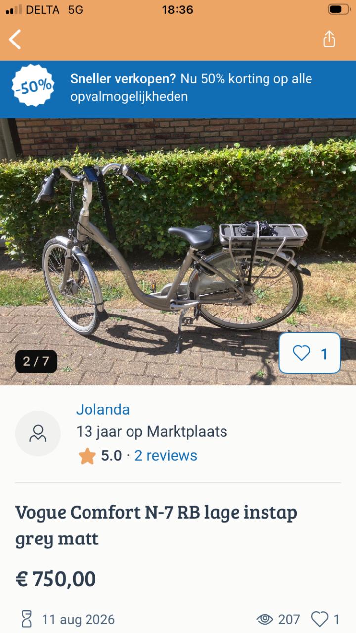 Electrische fiets vogue