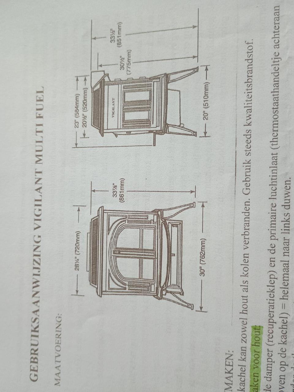Houtkachel Vermont Castings Encore
