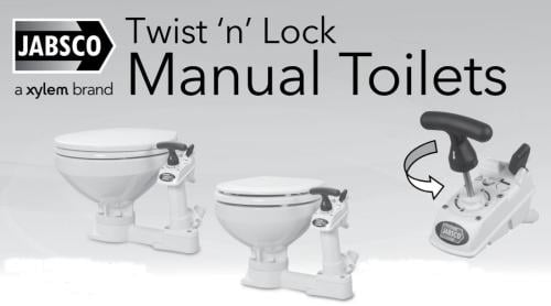 Te koop:  JABSCO Compact toiletpot