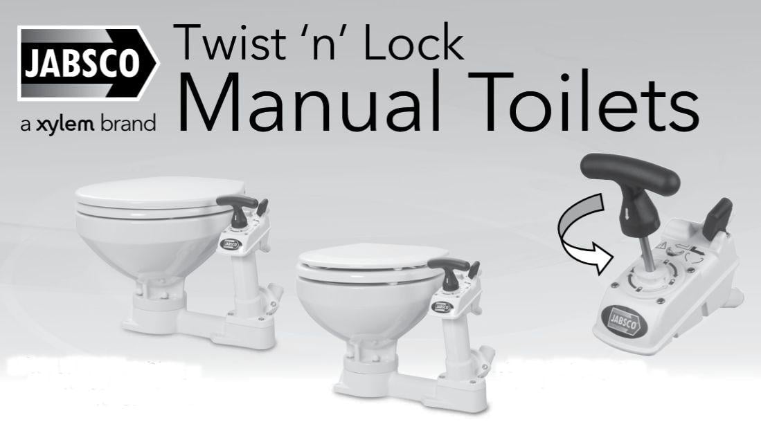Te koop:  JABSCO Compact toiletpot