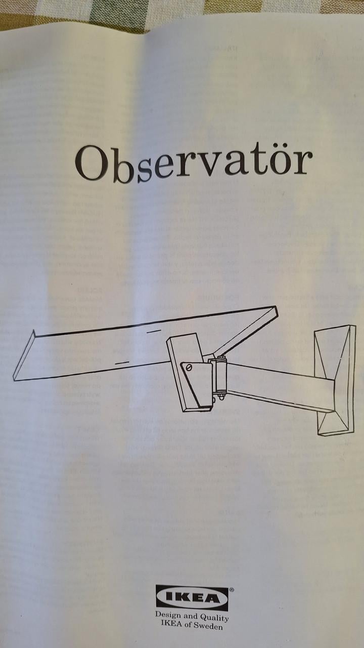 Ophangbeugel met plateau IKEA
