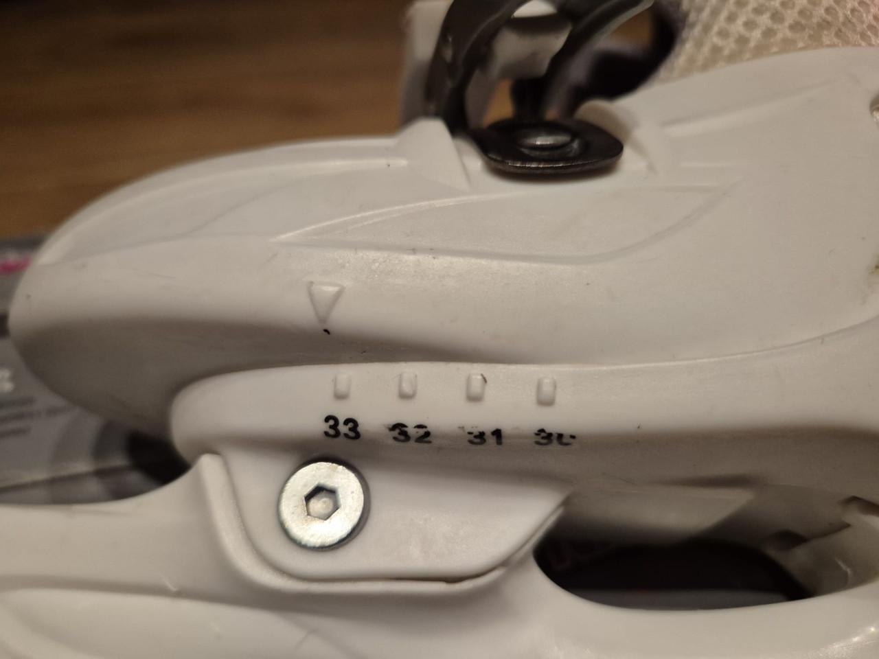 Nijdam schaatsen, verstelbaar maat 30-33