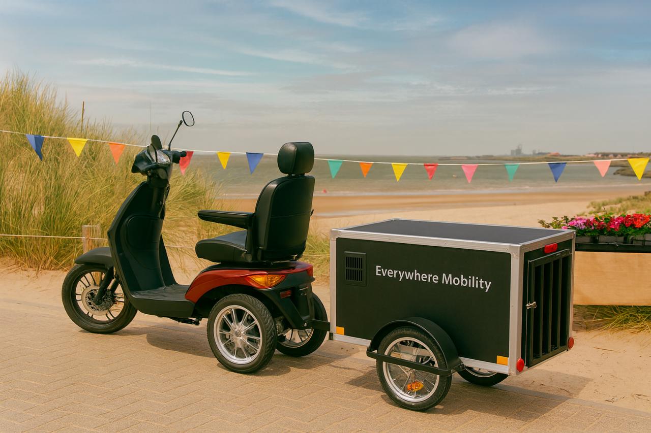 Ontdek de 🐾 De Hondentrailer van Everywhere Mobility