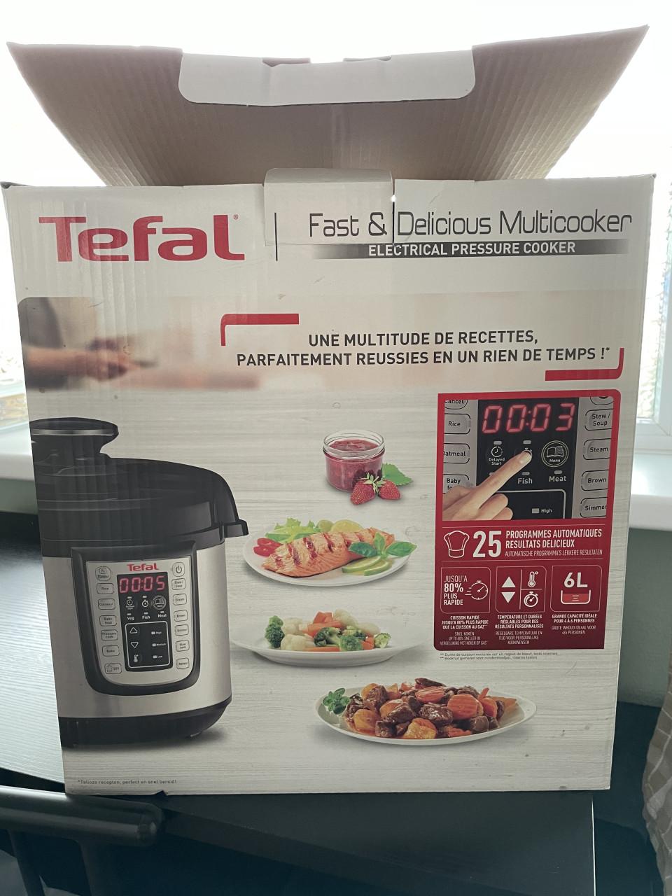Tefal multicooker niet gebruikt